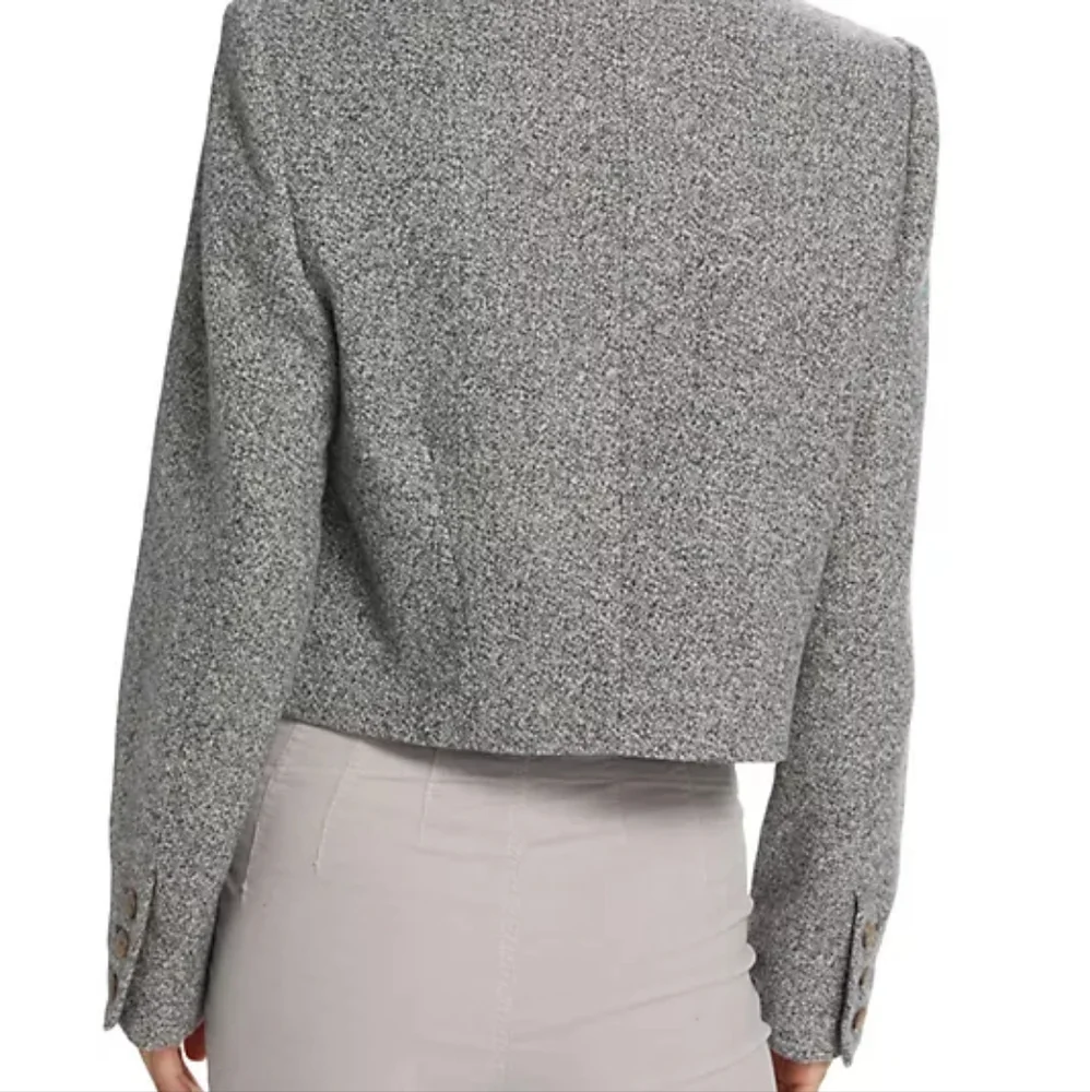 8. NWT FREE PEOPLE HERITAGE CROPPED BLAZER - Picture 5 of 7